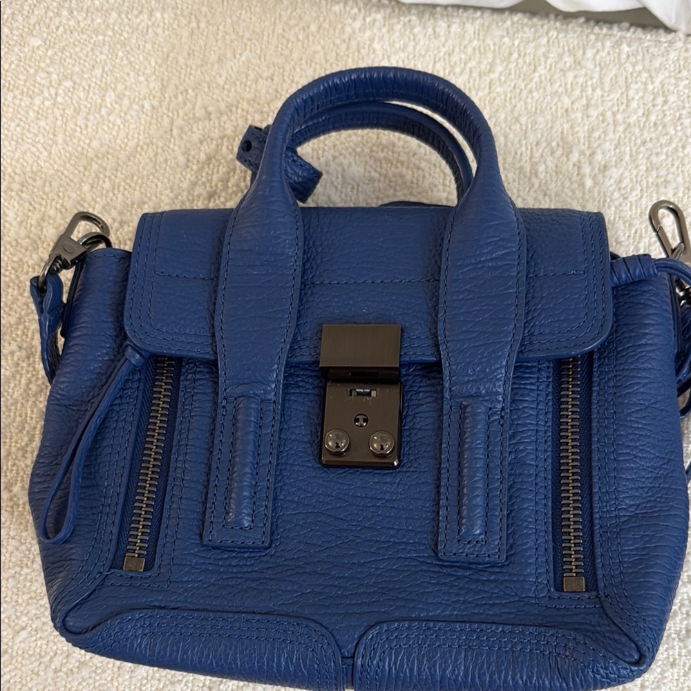 Proenza Blue Leather Handbag